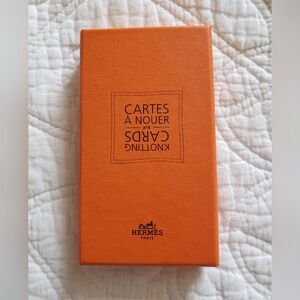 Sealed Hermes Paris Knotting Cards
